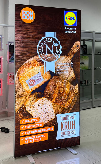 LED stena 100 x 200 cm