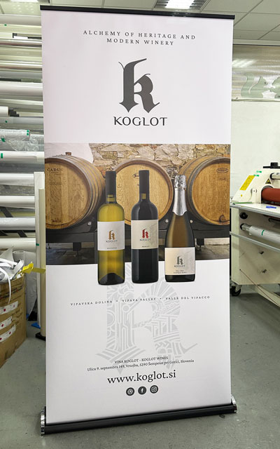 stojalo roll up luxury